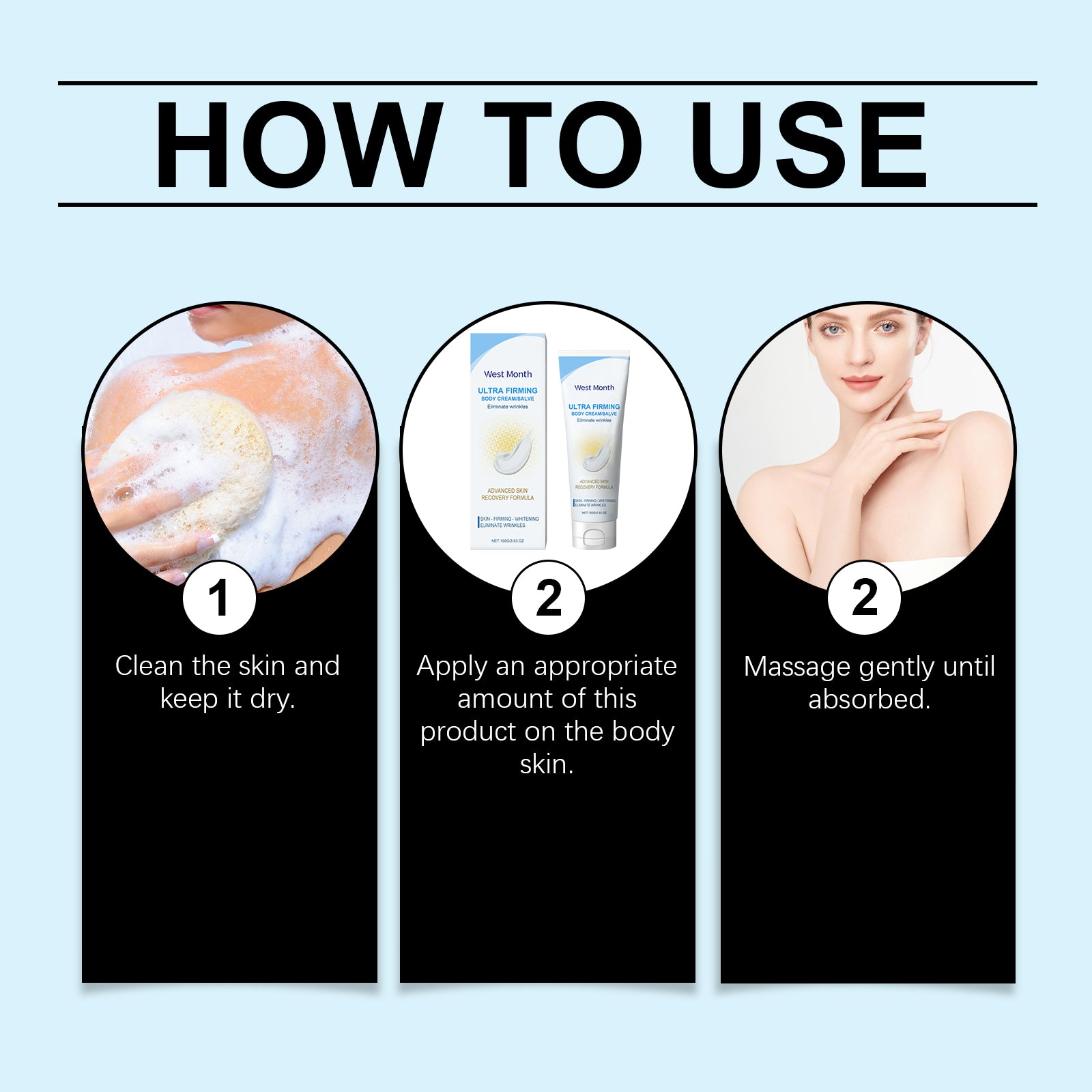 Body Lotion, Firming, Moisturizing, Moisturizing And Light Skin Lifting Body Massage Lotion