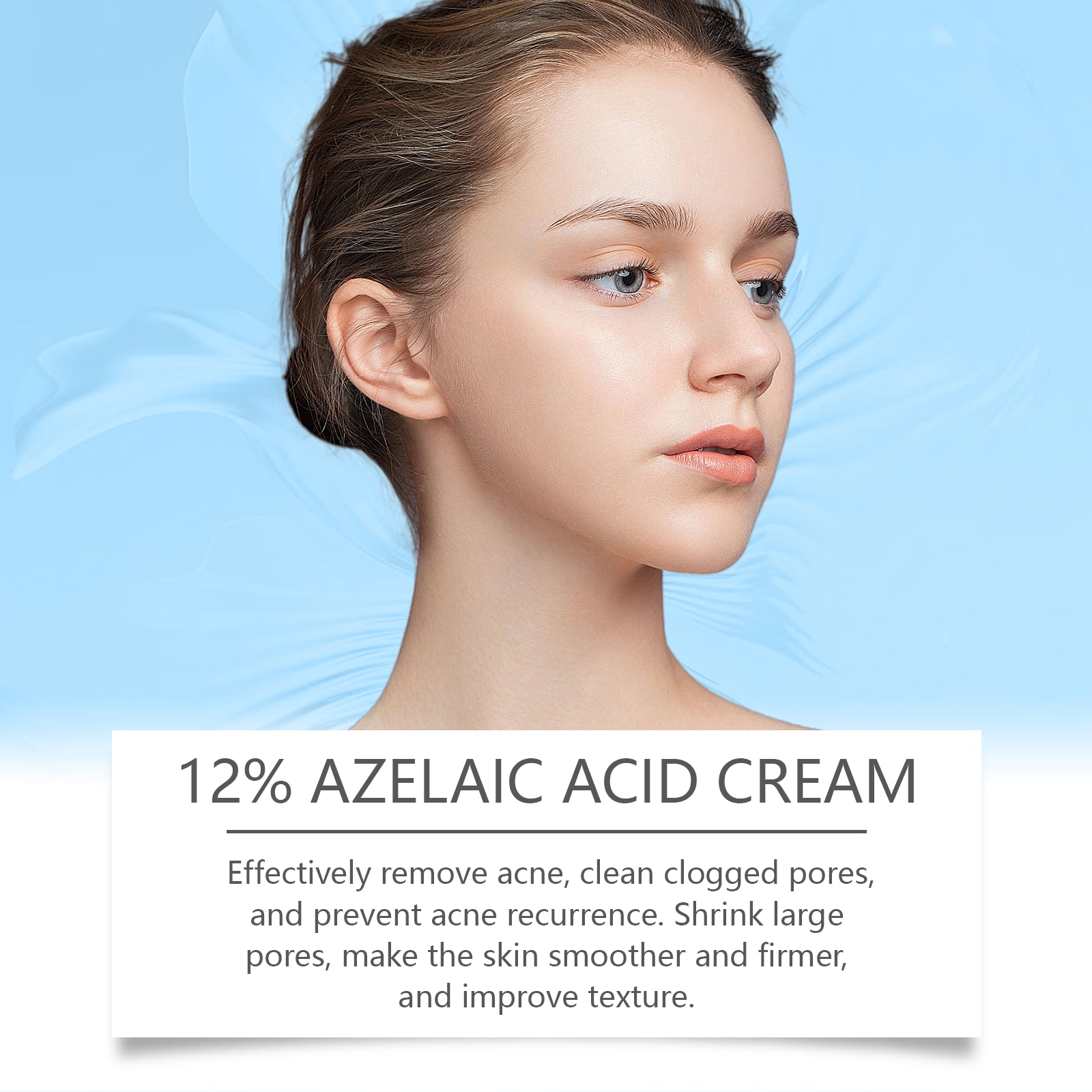 Azelaic Acid Acne Cream Gently Nourishes And Moisturizes Skin And Balances Oil And AcneOuhoe Azelaic Acid Acne Cream Gently Nourishes And Moisturizes Skin And Balances Oil And Acne