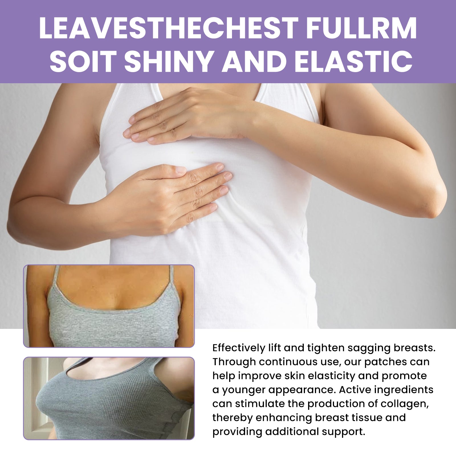 Breast Plump Firming Herbal Patch, Women