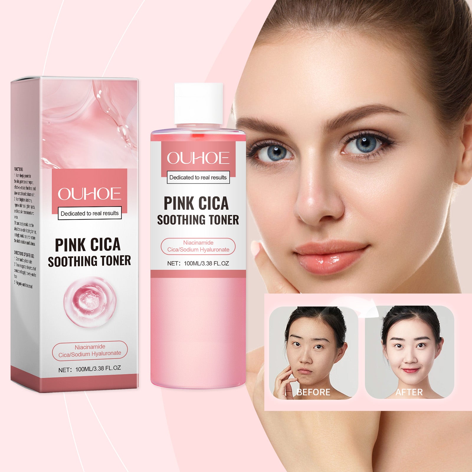 Repair Toner, Repair Toner Hydrating Skin Care Firming Refreshing Face Essence Water