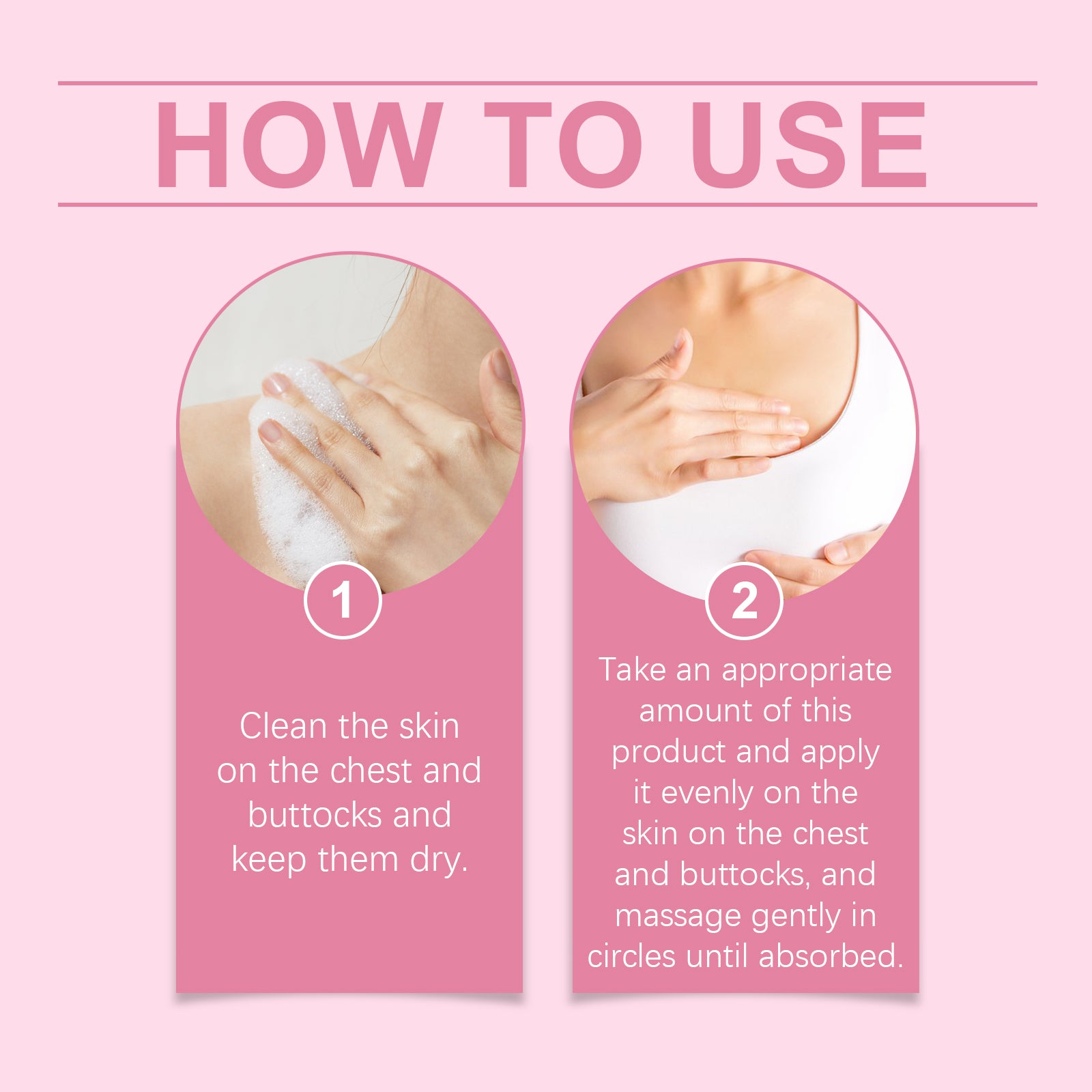 Breast Cream Breast Gentle Care Nourishing, Soft, Moisturizing And Elastic Skin Massage Care Cream