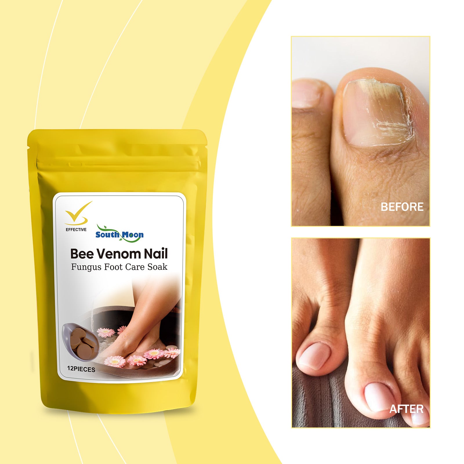 Nail Care Foot Soak, Gentle Cleaning Of Hands, Feet And Nails Moisturizing Soft Moisturizing Nail Face Foot Care