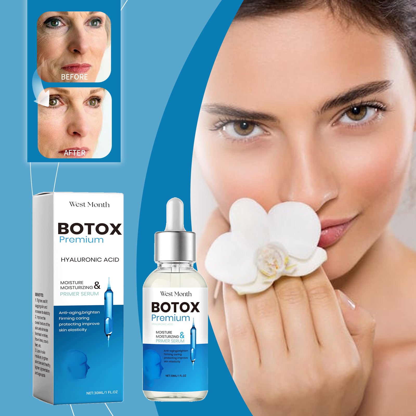 Face Essence, Moisturizing Face Firming Fine Lines Moisturizing And Brightening Skin Care Essence