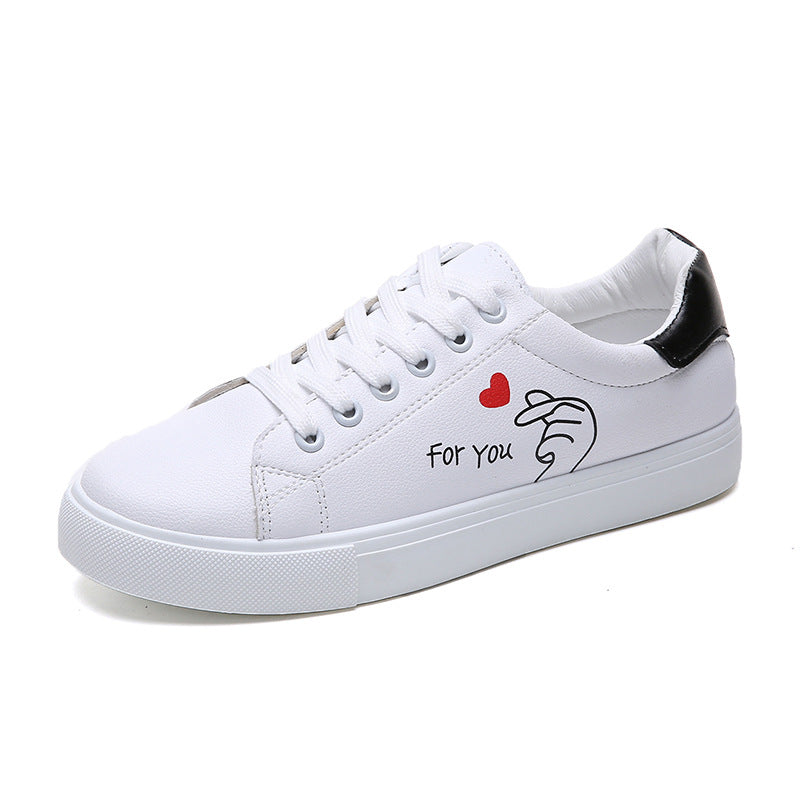 Fashionable Korean street photography student flat bottomed western-style little girl's shoes board shoes