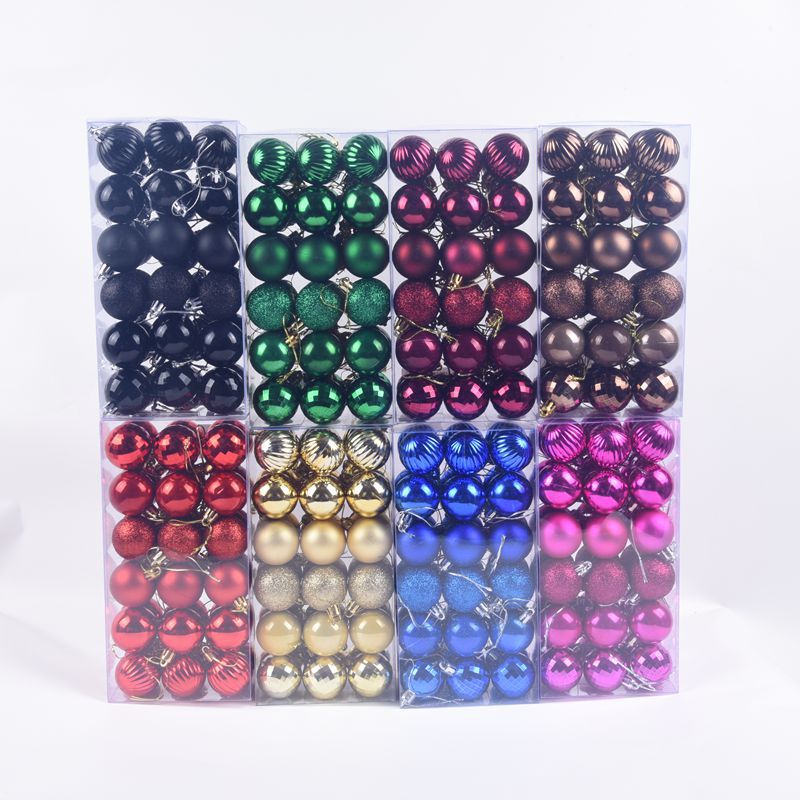 Popular 4CM36 Christmas Ball Christmas Decorations Christmas Tree Decorations Small Pendants