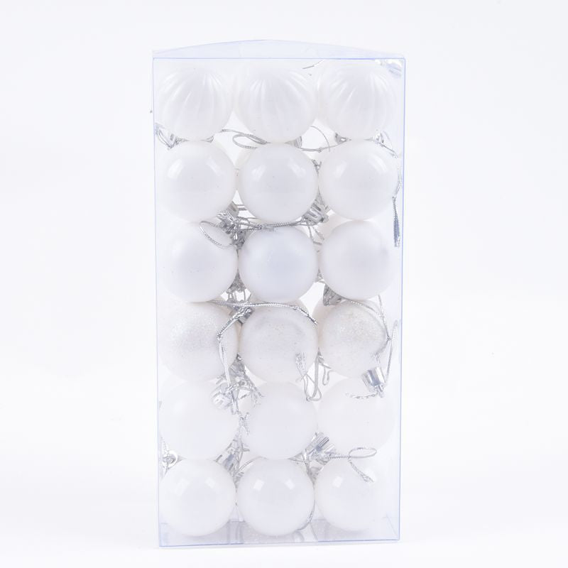 Popular 4CM36 Christmas Ball Christmas Decorations Christmas Tree Decorations Small Pendants