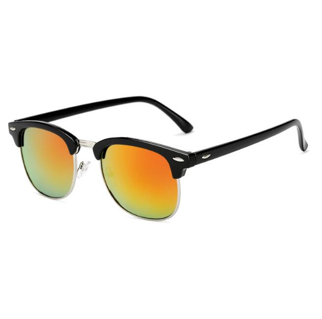 Semi Rimless Polarized Sunglasses Men Women Brand Designer Half Frame Sun Glasses Classic Oculos De Sol UV400