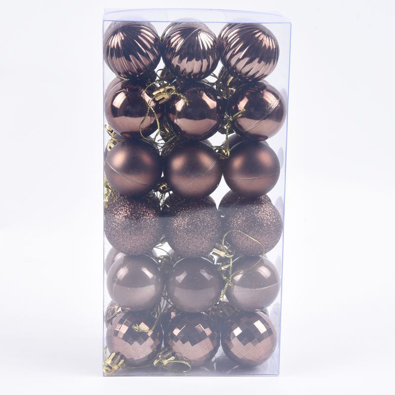 Popular 4CM36 Christmas Ball Christmas Decorations Christmas Tree Decorations Small Pendants