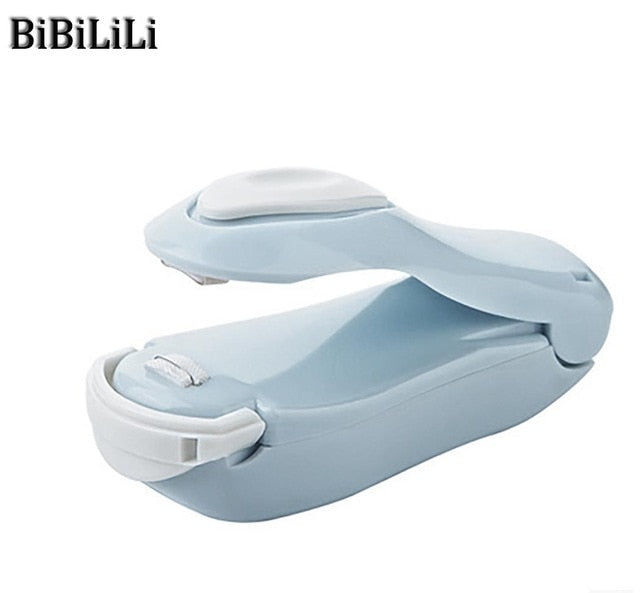 Food Bag Sealer Handheld Storage ABS Bag Heat Casual Plastic Party Dating Seals Resealer Packet Green Pink etc Blue Snack