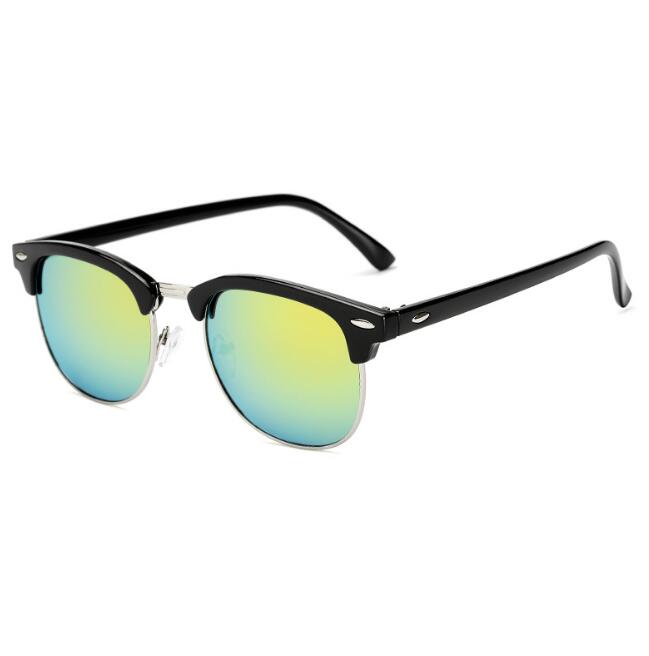 Semi Rimless Polarized Sunglasses Men Women Brand Designer Half Frame Sun Glasses Classic Oculos De Sol UV400