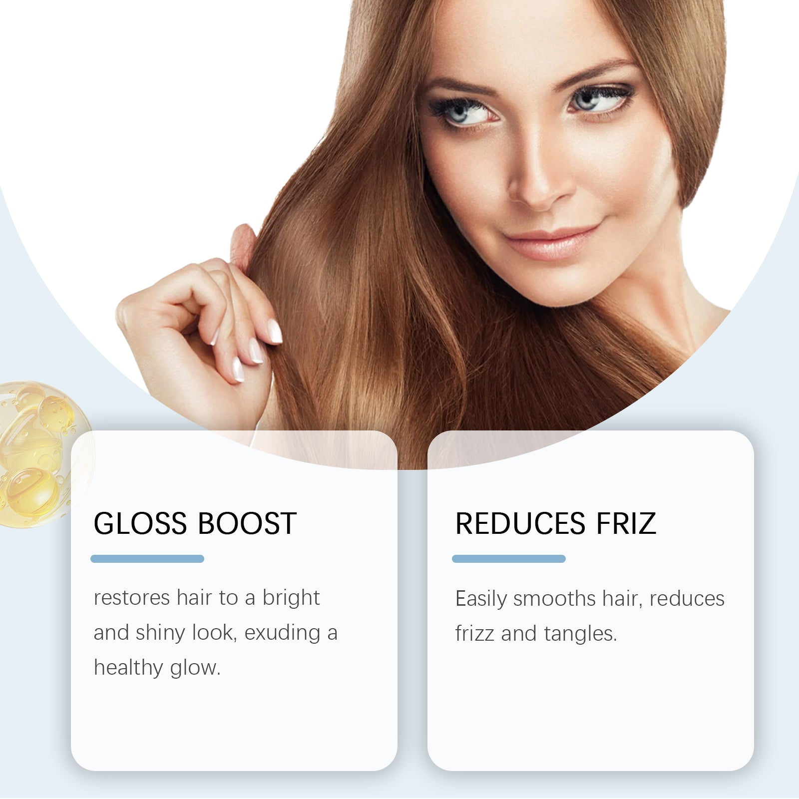 Hoegoa Leave-In Conditioner, Lightens Dry Hair, Softens Hair And Nourishes Hair