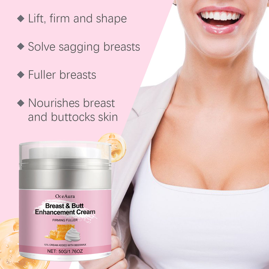 Breast Cream Breast Gentle Care Nourishing, Soft, Moisturizing And Elastic Skin Massage Care Cream