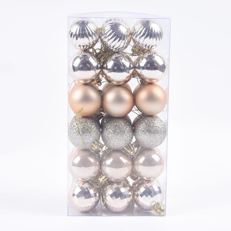 Popular 4CM36 Christmas Ball Christmas Decorations Christmas Tree Decorations Small Pendants