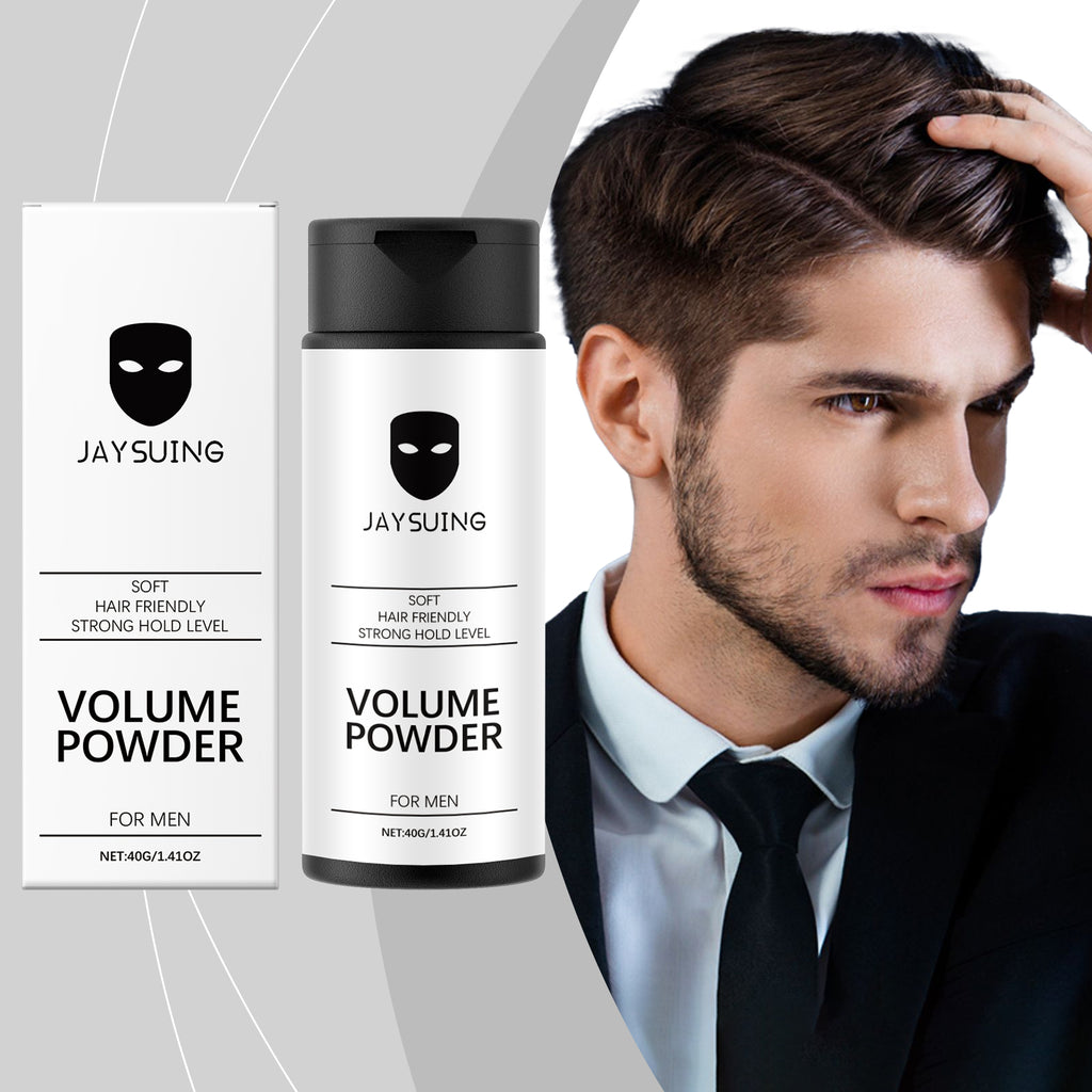 Jaysuing Natural, Refreshing, Fluffy, Voluminous And Oil-Controlled Hair Styling Powder, Portable Styling Powder For Hair Care