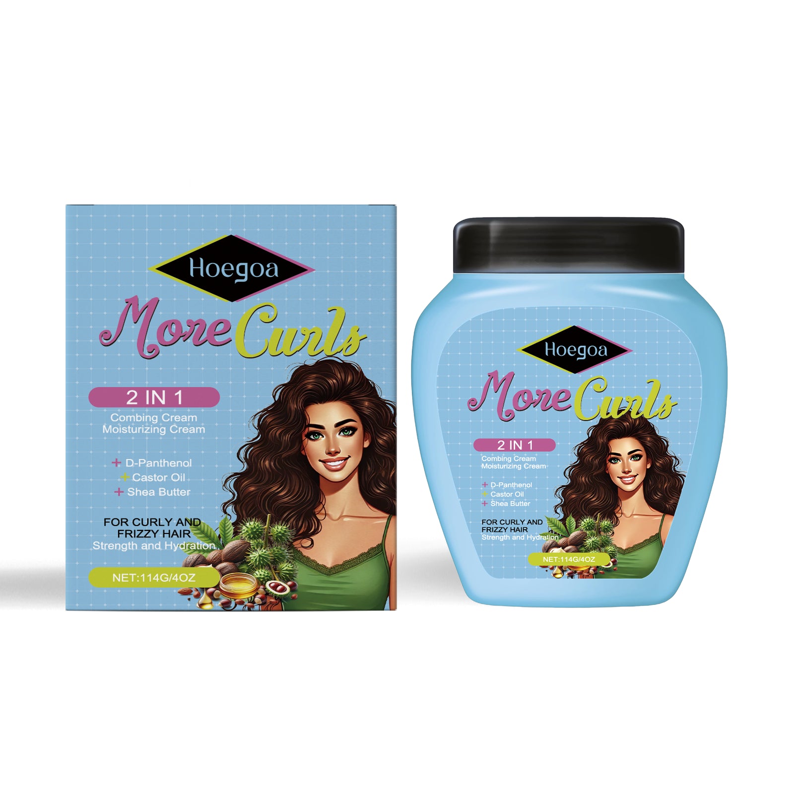 Hoegoa Leave-In Conditioner, Lightens Dry Hair, Softens Hair And Nourishes Hair