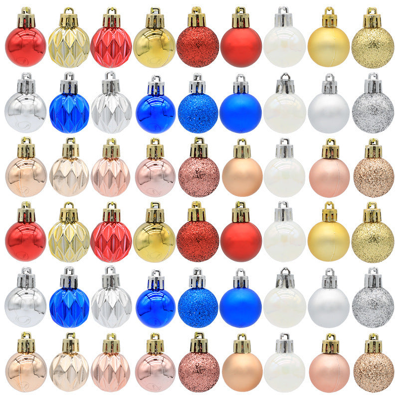 Christmas balls Christmas gifts decorations a variety of mixed 36PCS