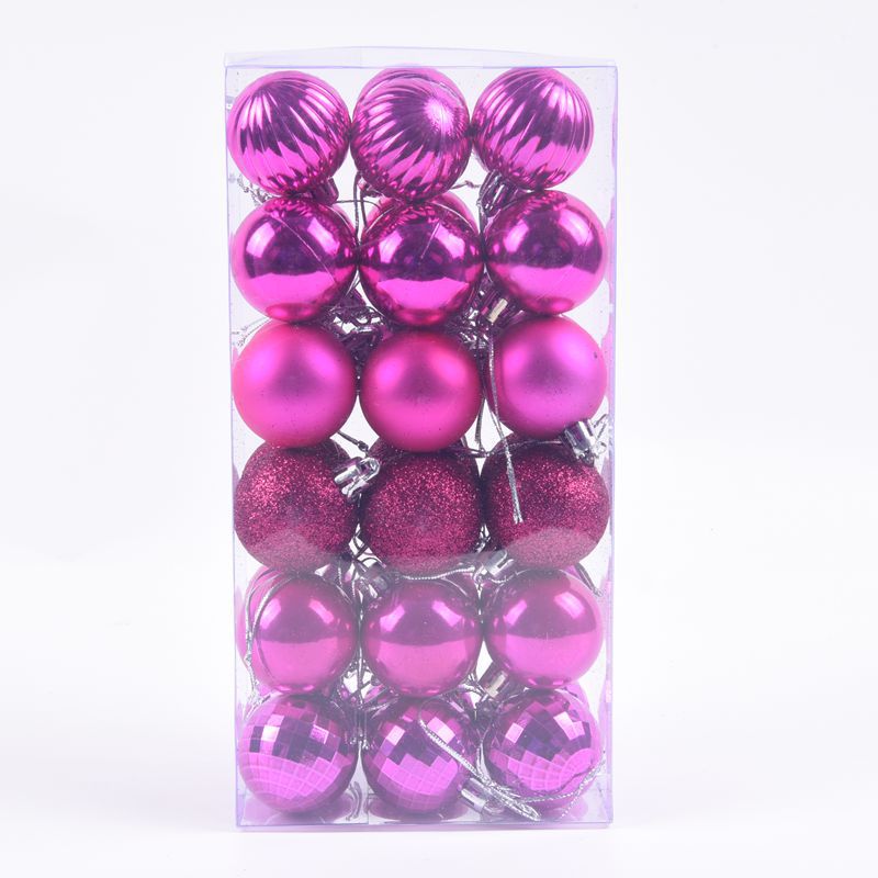 Popular 4CM36 Christmas Ball Christmas Decorations Christmas Tree Decorations Small Pendants